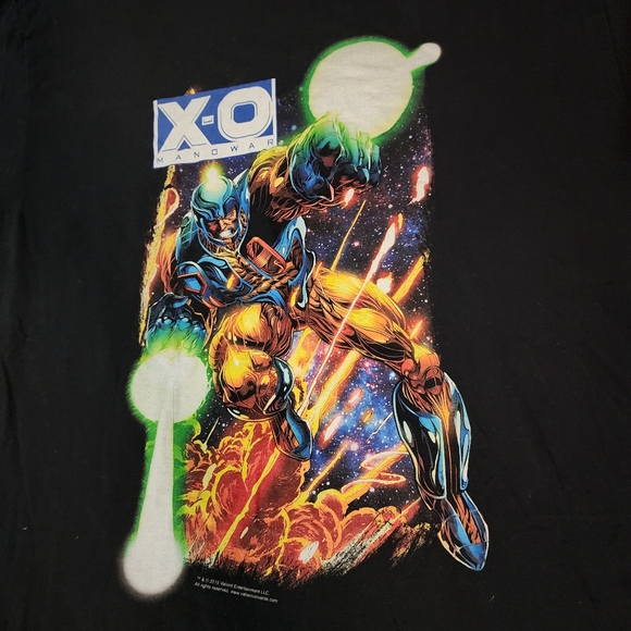 X-O Manowar 2015 Tshirt Sz. XL - Picture 3 of 6